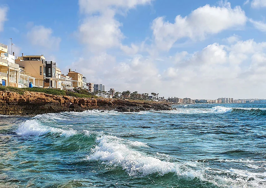 Costa Blanca i Spanien