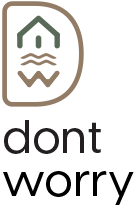 Dont Worry logo stående